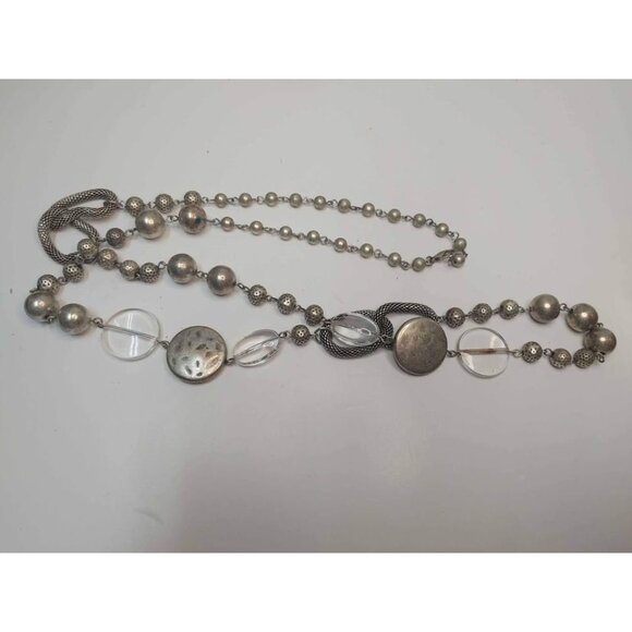 Lot of 6 Necklaces different materials, Boho / Retro - Picture 5 of 9